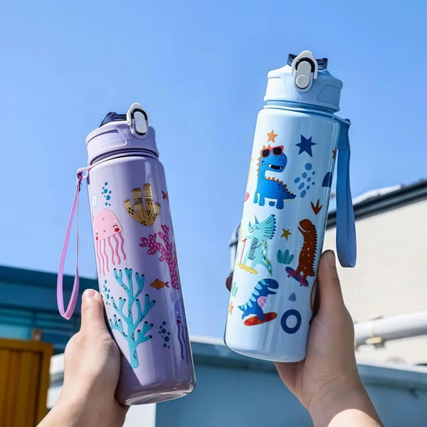 Botella Dinosaurio para Niños