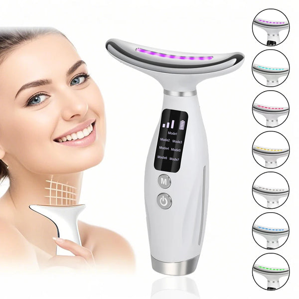 Masajeador Facial y Cuello EMS