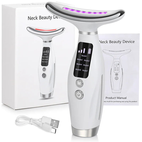 Masajeador Facial y Cuello EMS